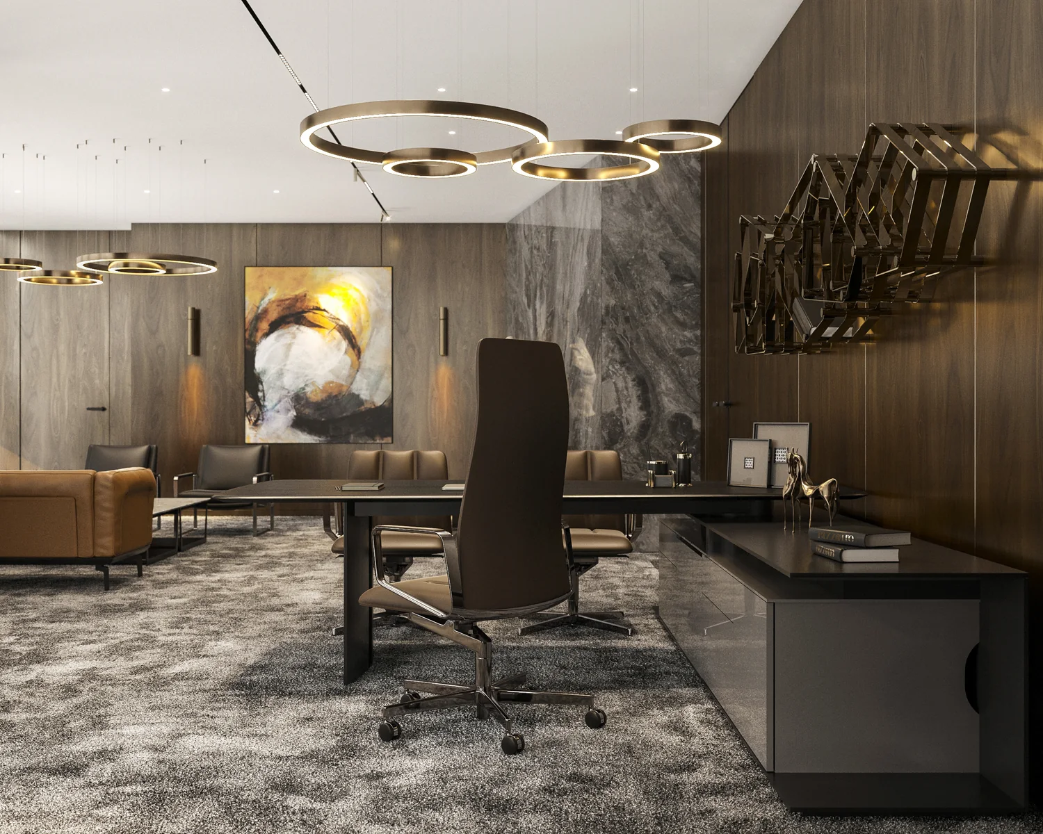 BTA Bank · Talan Towers — реализованный интерьер, фото 2